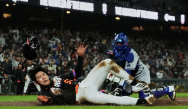 Camera catches Dodger crudely dismissing SF Giants star's injury