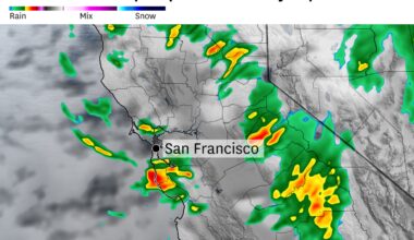 Bay Area storm brings heavy showers, possible thunderstorms