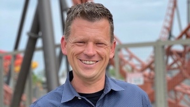 Six Flags Magic Mountain park president Brian Oerding. (Courtesy of Six Flags)
