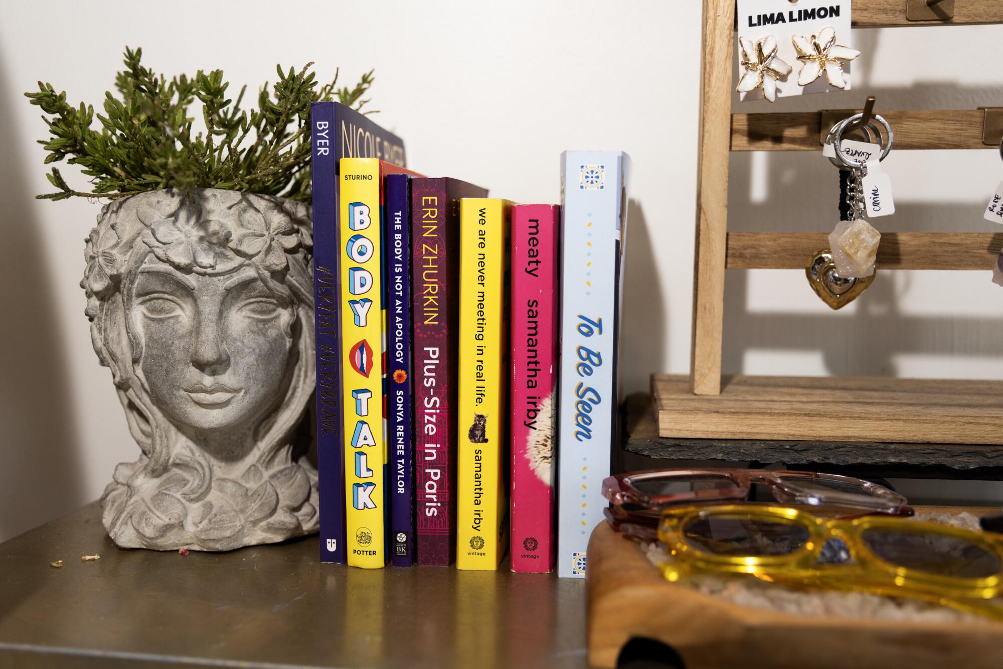 Books and accessories for sale at Perfect 10+.