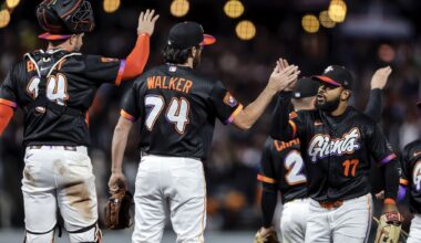 SF Giants ride 3-run first inning to victory over Dodgers in opener