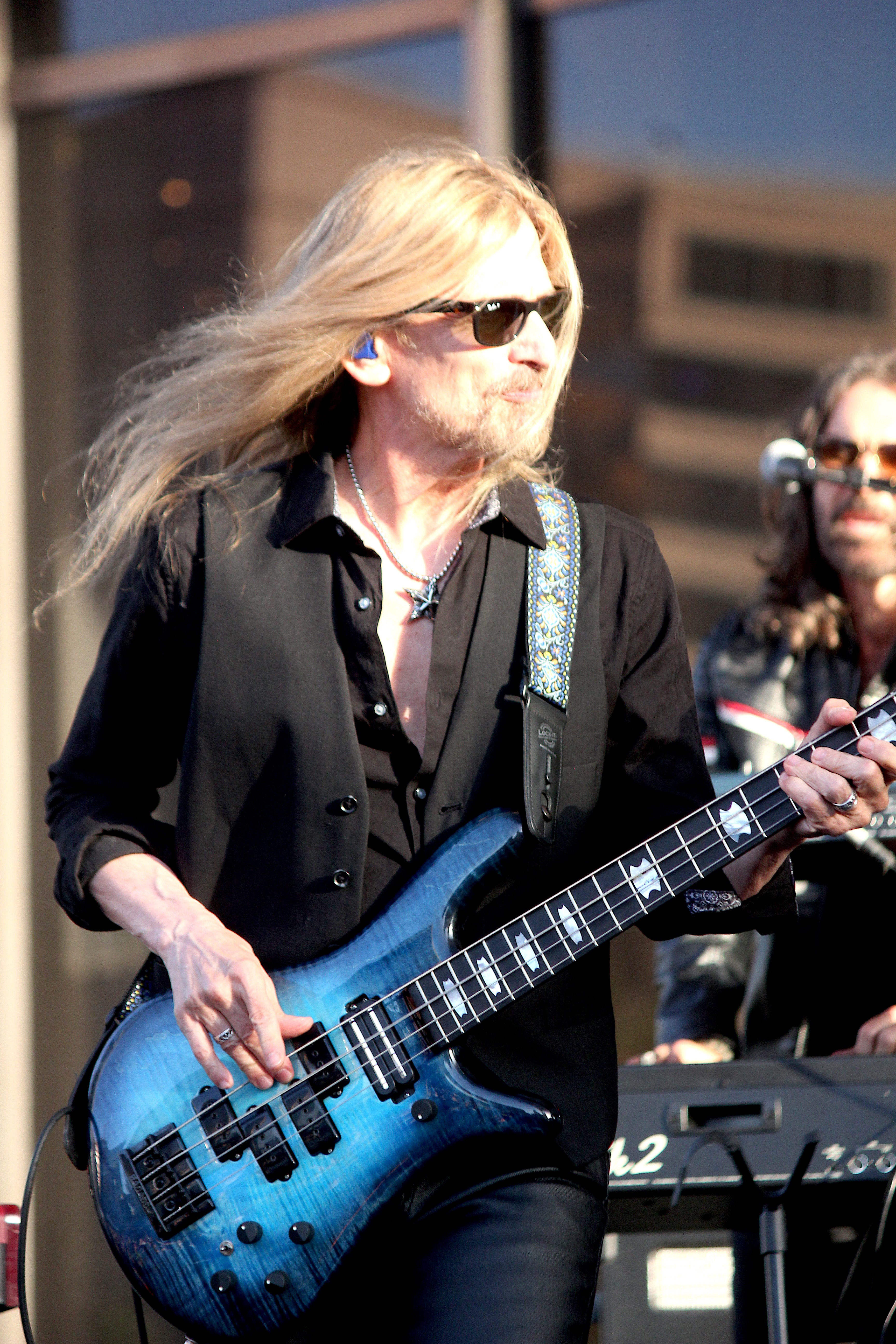 Megadeth bassist James LoMenzo performs with all-star band Kings of...