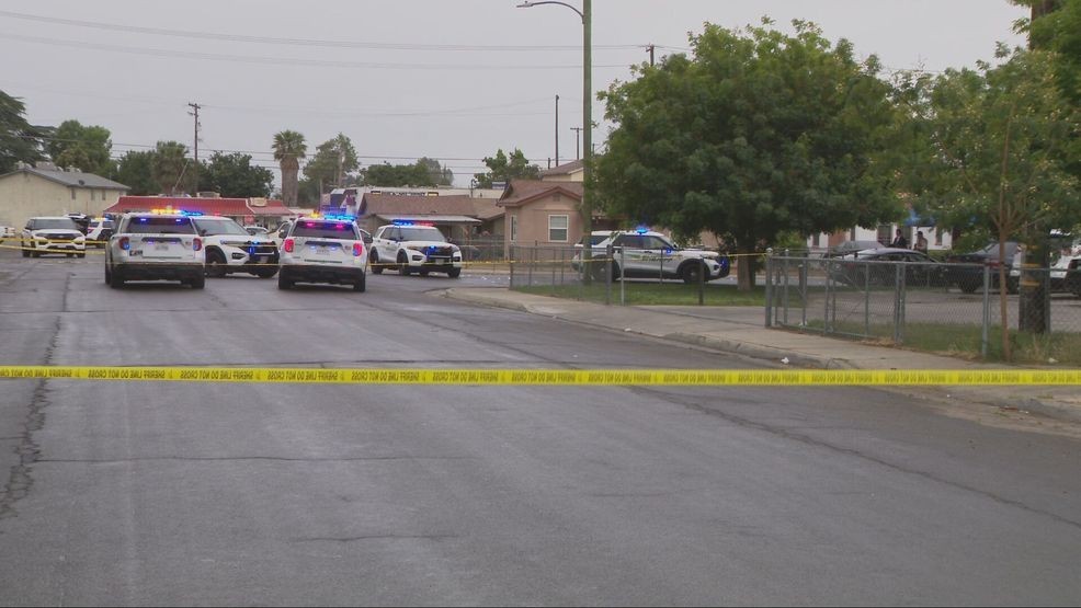 One man died, and another is hospitalized after a shooting Monday morning in east Bakersfield. PHOTO: KBAK/KBFX
