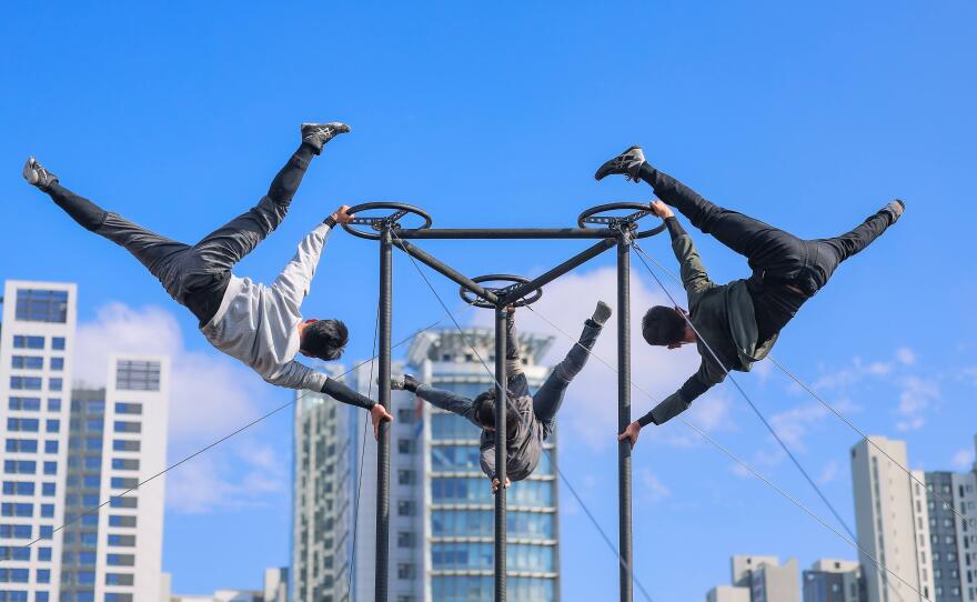 "Suzik" features Chinese pole performance from the South Korean company FORCE. It will be performed for free on Warren Mall as part of the 2026 WoW Festival. (2026)