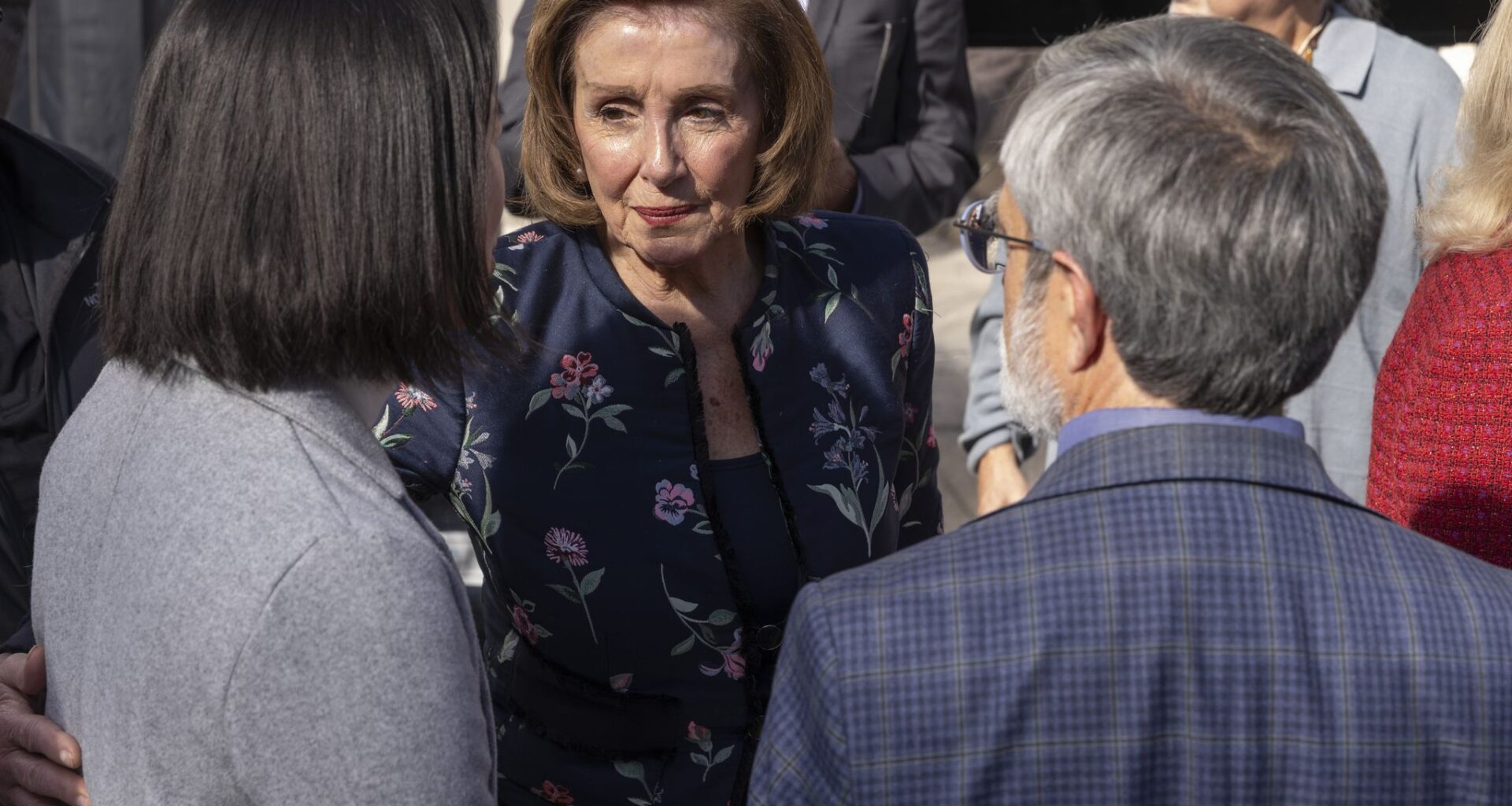 Pelosi attended a fundraiser for one of the candidates to replace her