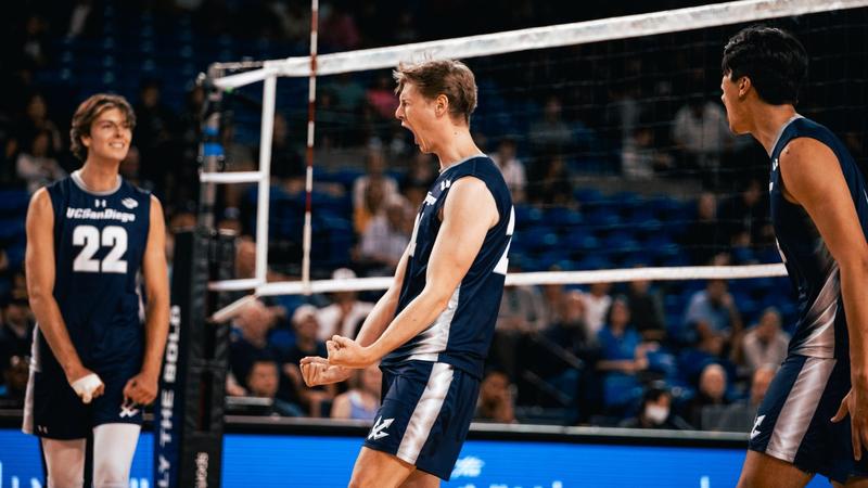 Tritons Advance to Semis with Sweep of Gauchos