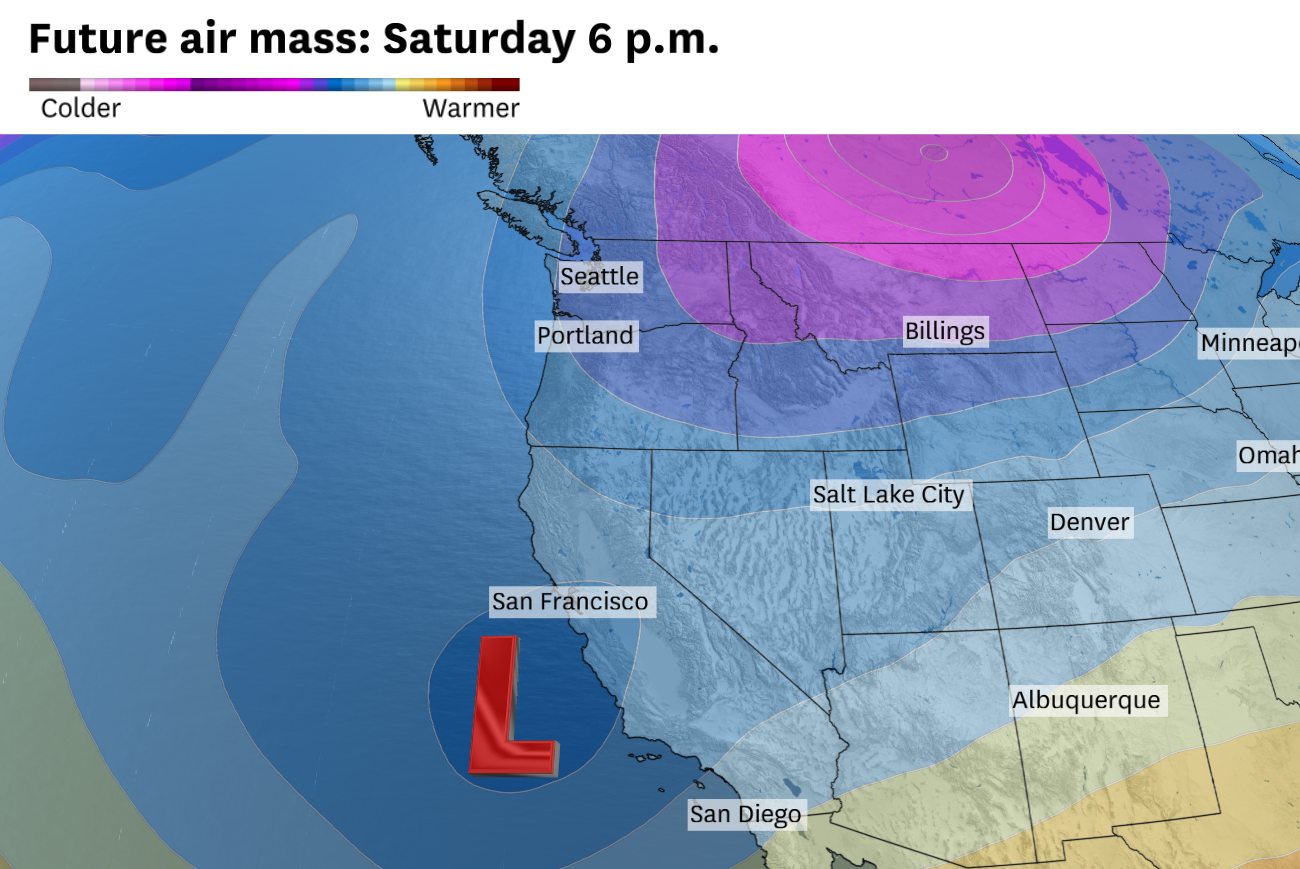 San Francisco Bay Area faces gray, drizzly weekend