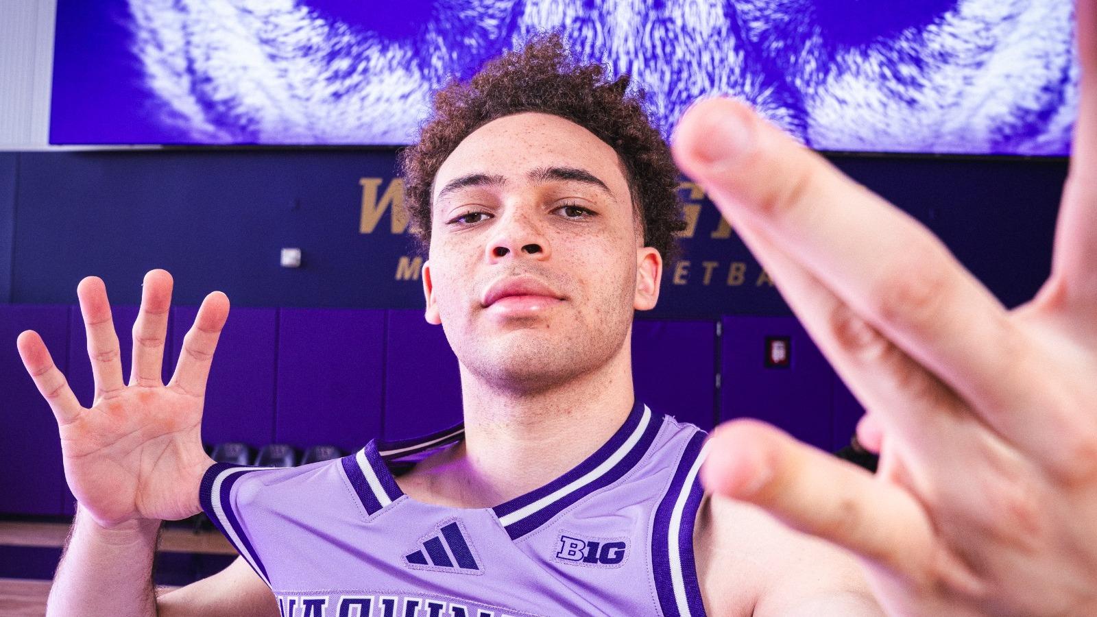 Steele Venters during official visit