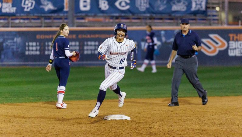 McClinton Powers Titans Past Long Beach State 4-2 in Series Opener