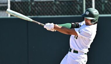 BASEBALL FALLS TO NO. 1 UCLA ON LATE BRUIN RALLY