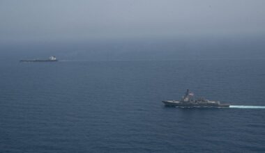 San Diego-based destroyer intercepts Iranian 'shadow fleet' vessel