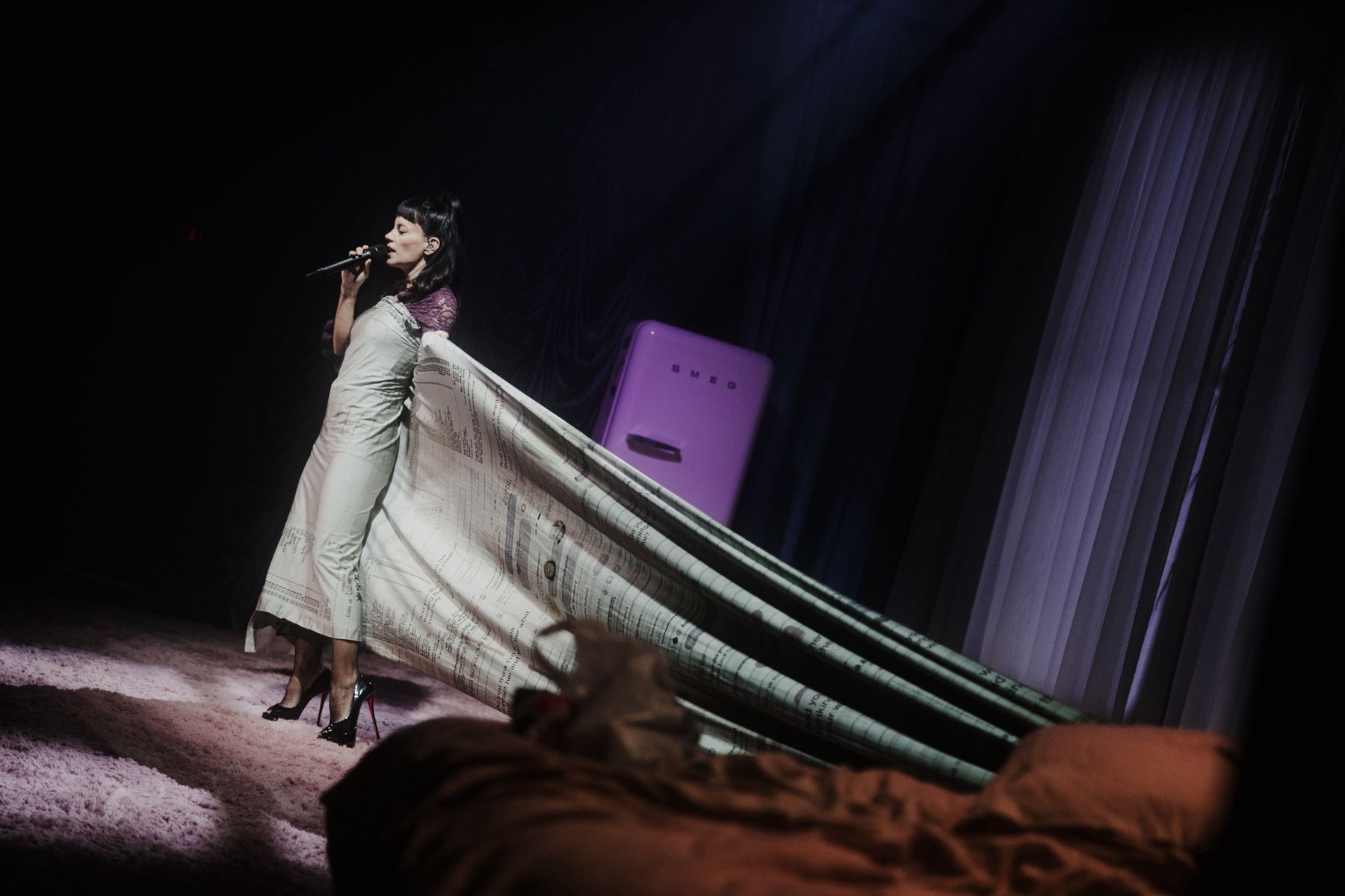 Singer-songwriter Lily Allen brought her “West End Girl” album to...
