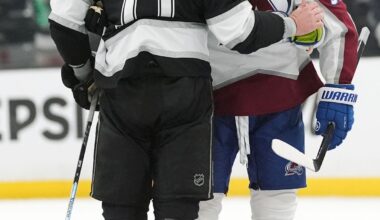 Anze Kopitar's 2-decade career with the Los Angeles Kings ends in cheers and tears with playoff loss