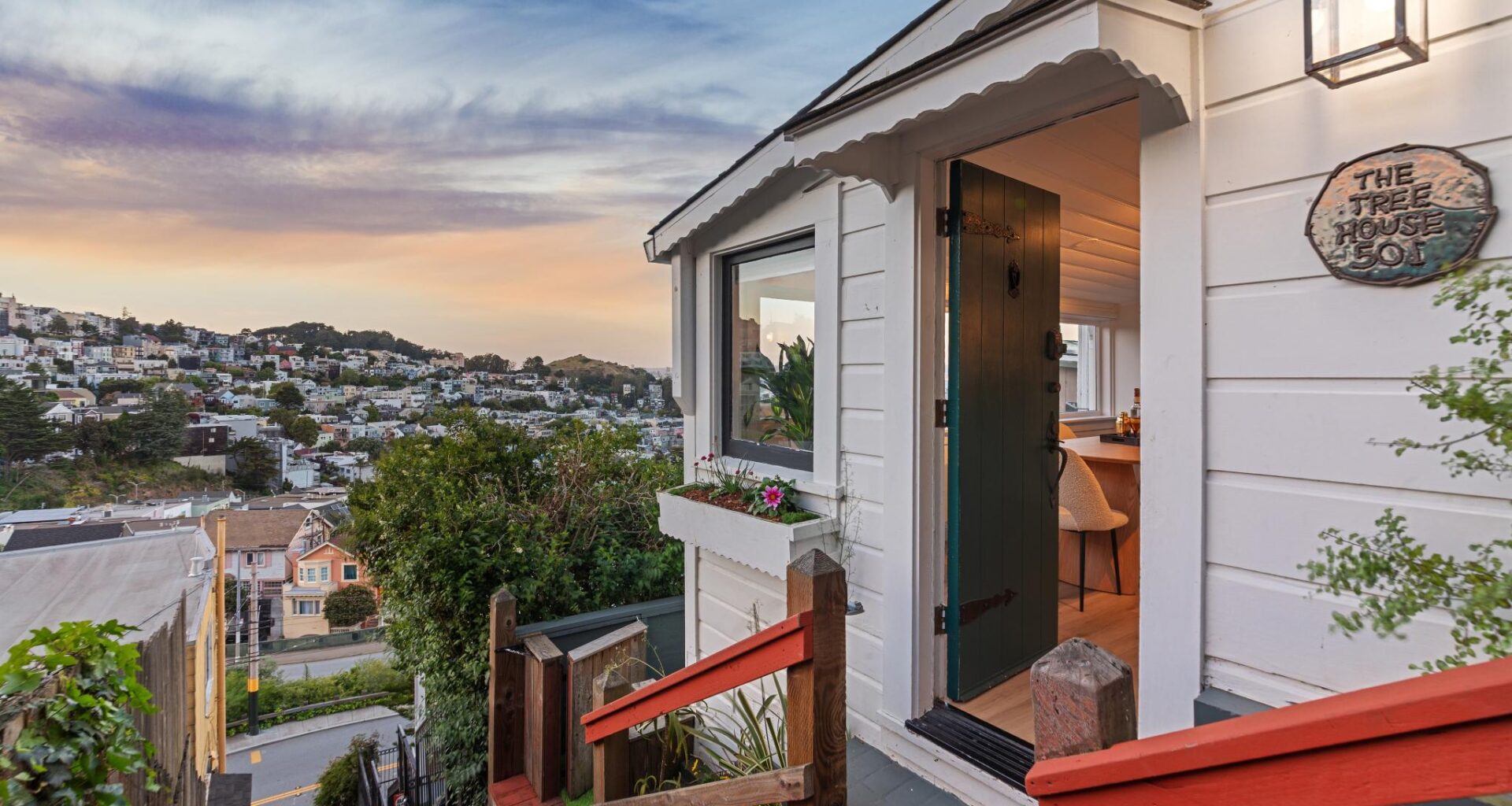 This San Francisco home asks $899K. You'll have to climb for it.