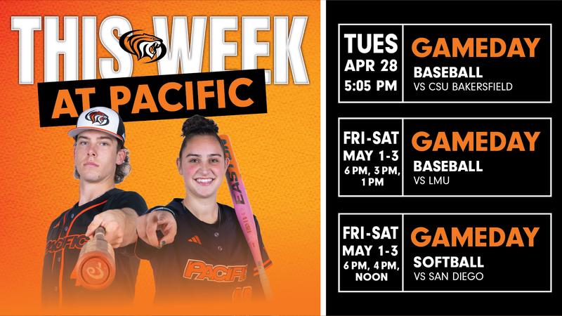 This Week in Pacific Athletics