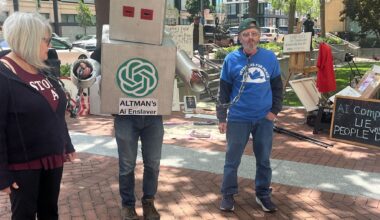 Elon Musk vs. OpenAI trial attracts media, anti-AI protests to Oakland
