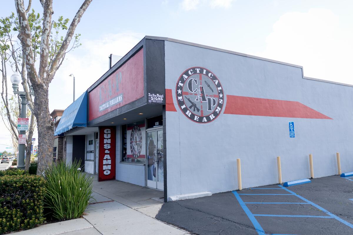 A commercial storefront