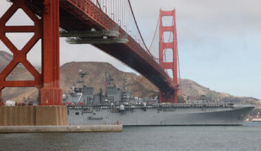 The Golden Gate Bridge is exceptionally safe from ship strikes
