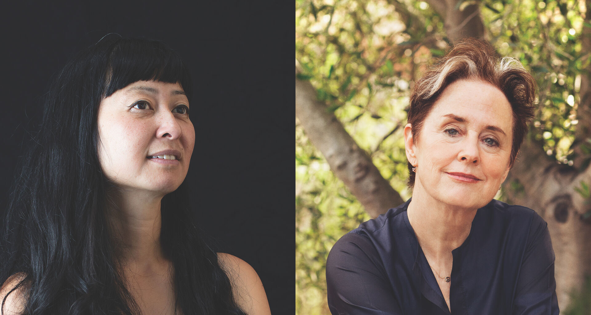Visual artist Stephanie Syjuco, left, and chef Alice Waters are the honorees at the Berkeley Art Museum Pacific Film Archive 2026 Art and Film Benefit.