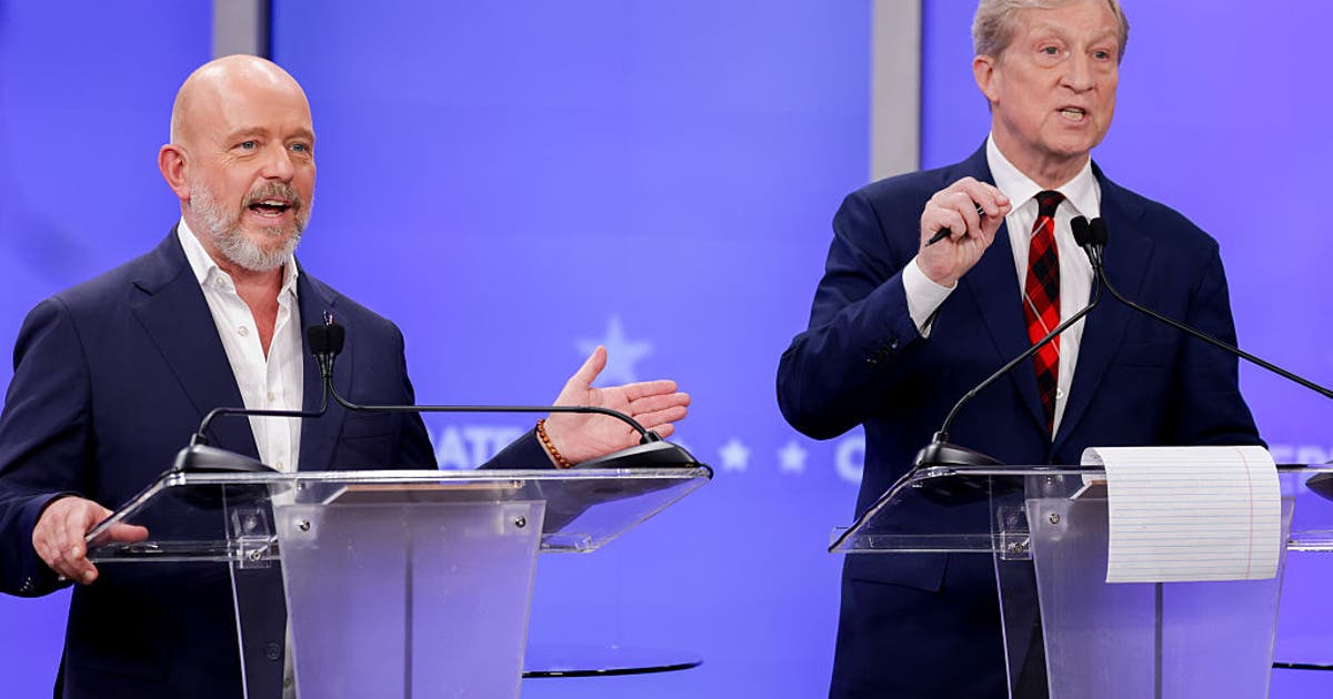 Hilton and Steyer lead tight California governor race ahead of crucial debate