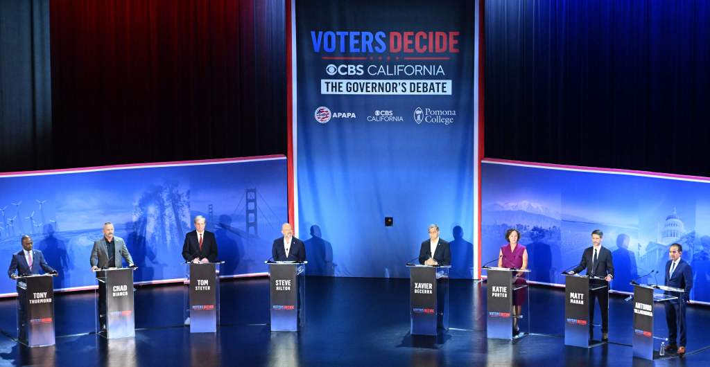 Candidates for California governor hurl insults at each other during televised debate – Daily News