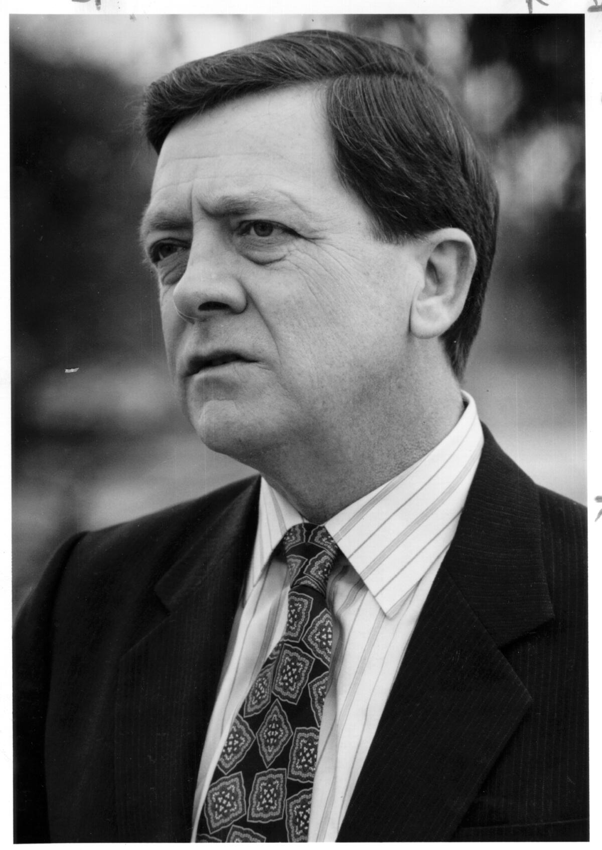 Sen. John Seymour in 1991.