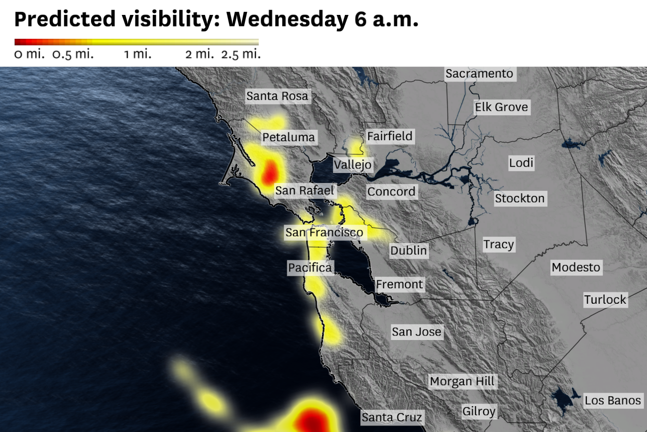 Bay Area warms up — but San Francisco stays cool as fog returns
