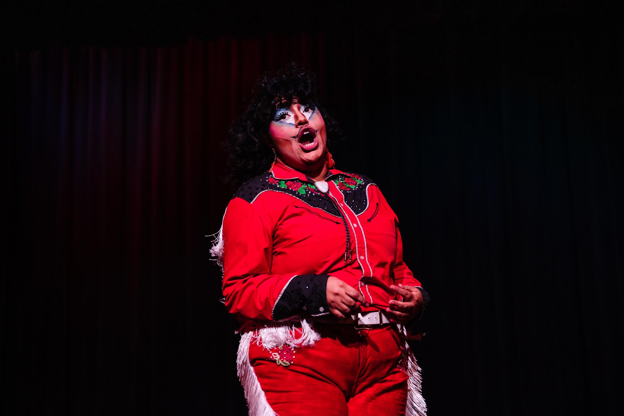 Manny Oakley's performance at the Barnsdall Gallery Theatre