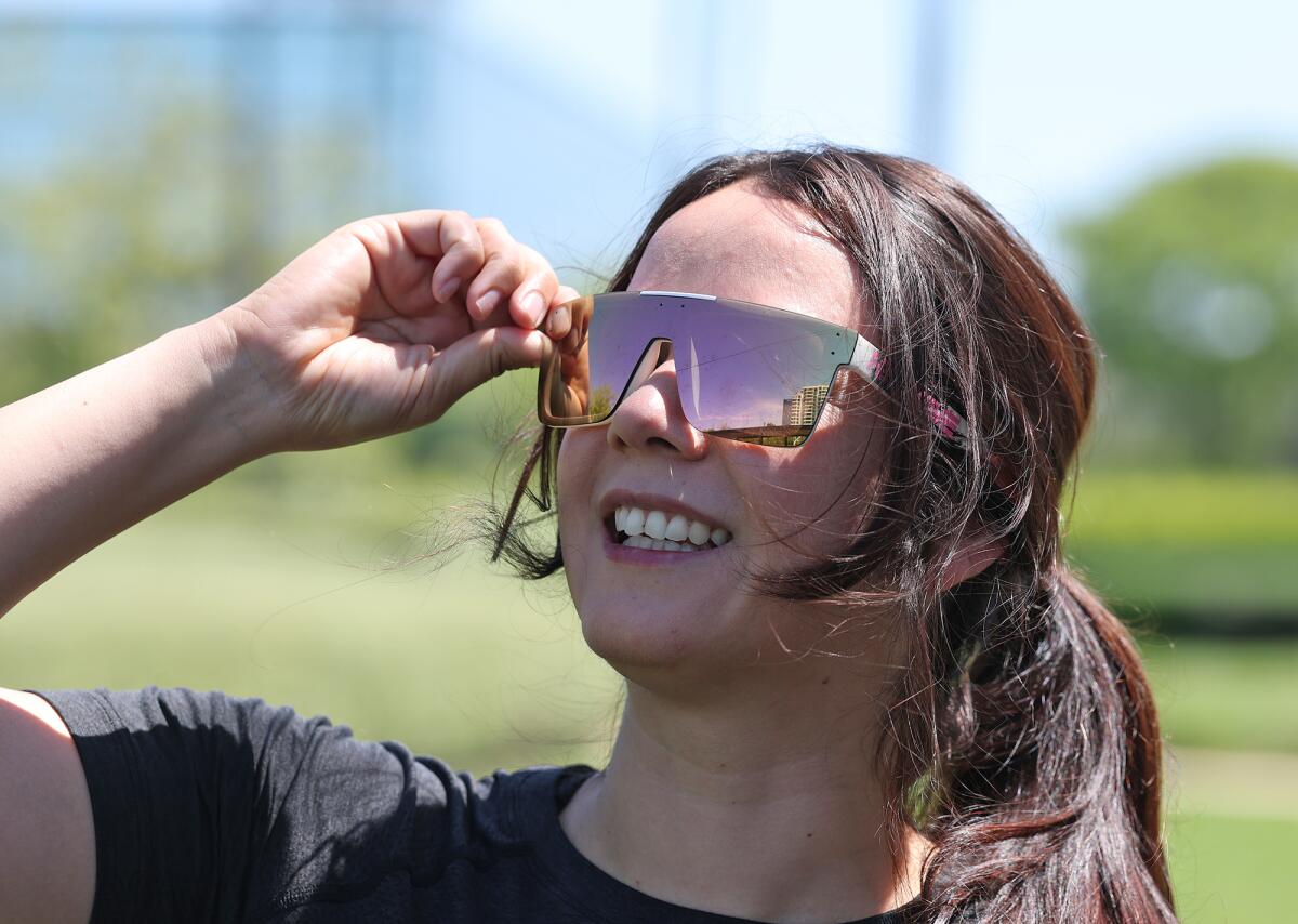 Arlene Garcia will be running the half marathon at the OC Marathon on Sunday morning.