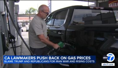 California drivers struggle to keep up with soaring gas prices amid Iran war