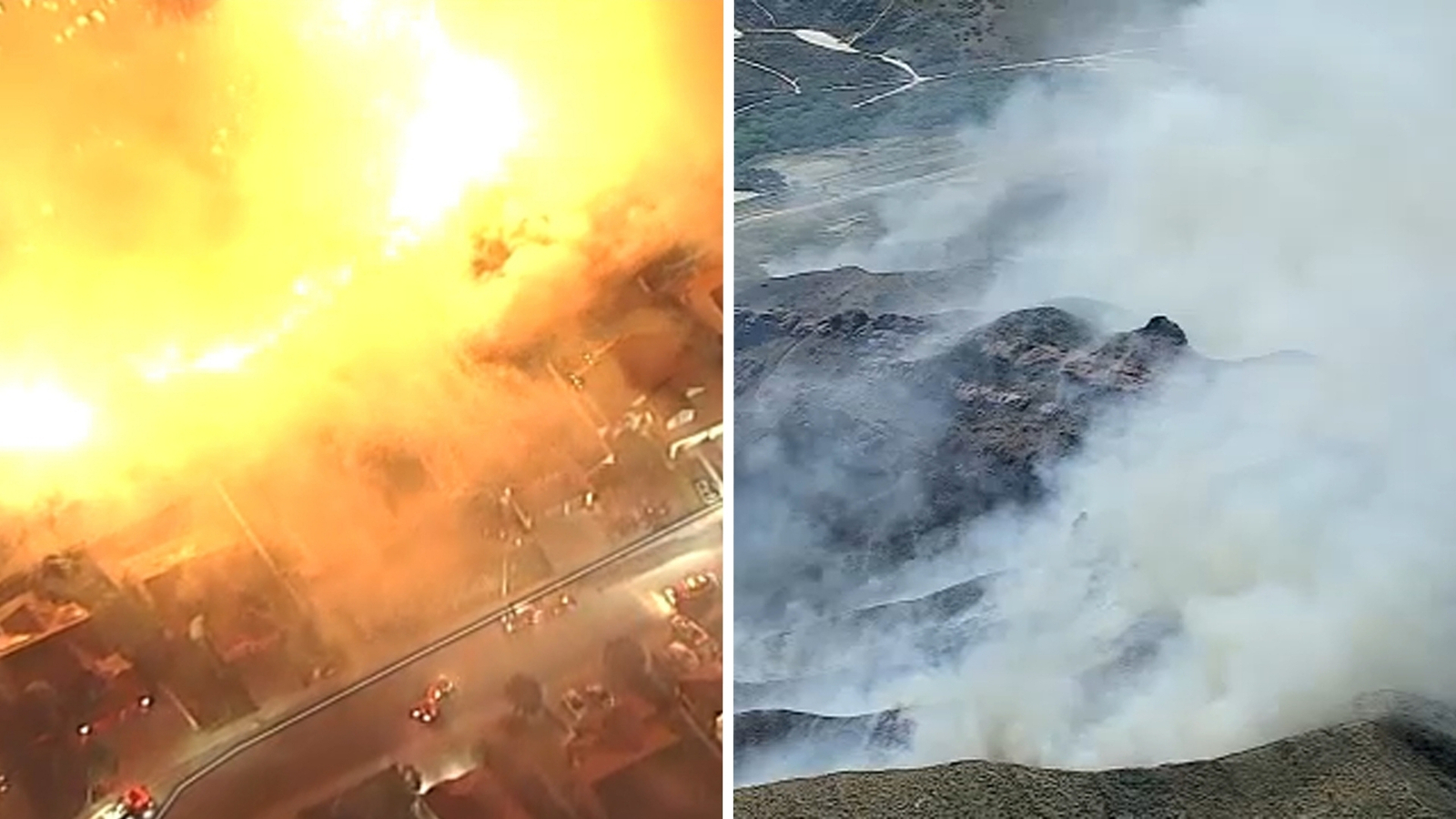 Officials expand evacuation orders, warnings near Springs Fire