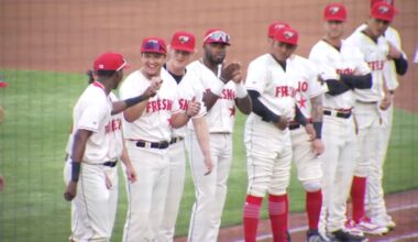 Opening Day for the Fresno Grizzlies at Chukchansi Park