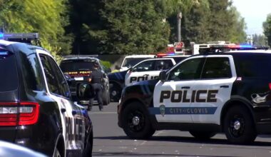 Clovis Police in standoff with man barricaded inside home