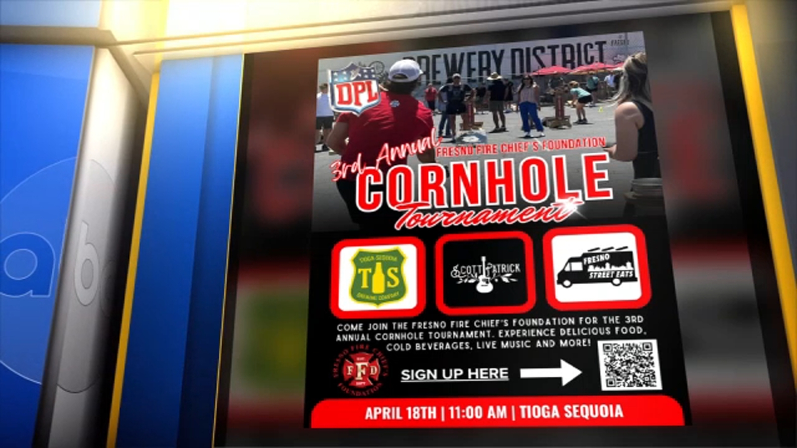 How you can play cornhole and help the Fresno Fire Department