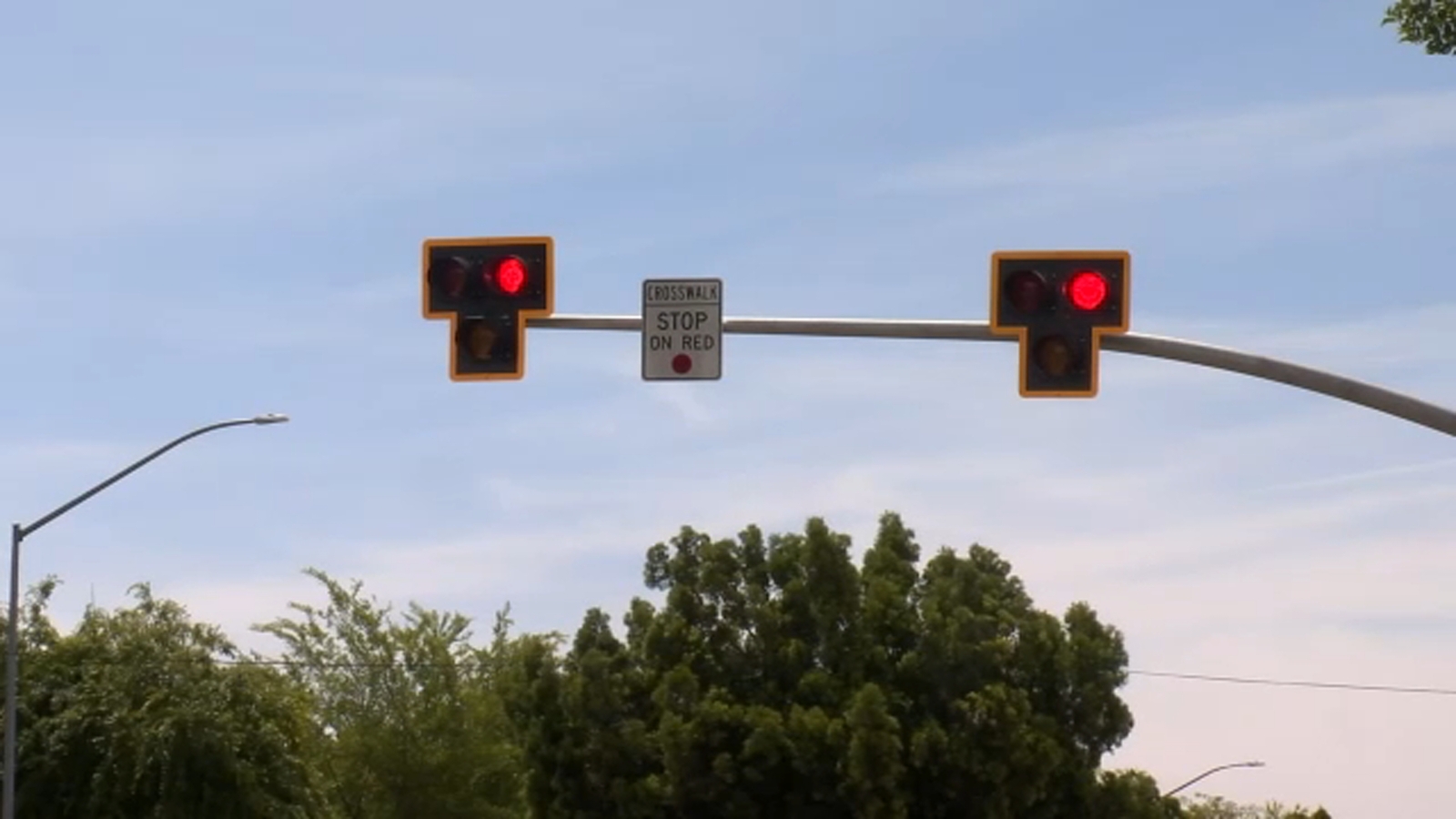 Northwest Fresno school area gets county's first HAWK crosswalk