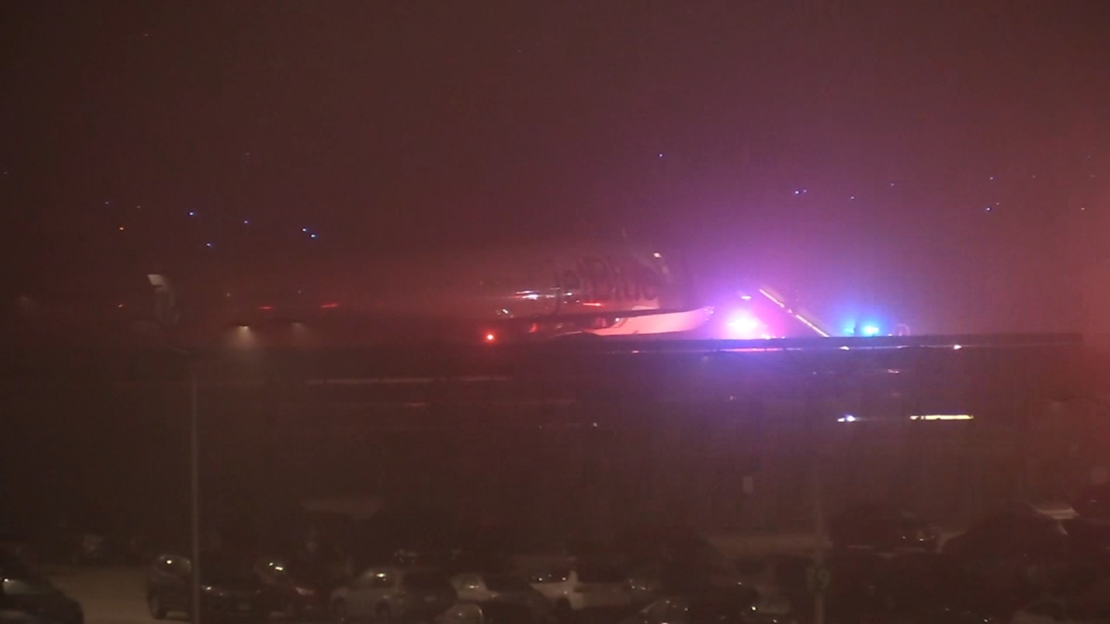 JetBlue Flight 734 from San Francisco to Boston is diverted to Chicago O'Hare Airport after odor reported in cabin: FAA