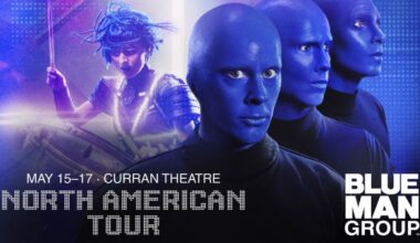 Blue Man Group is coming to San Francisco's Curran Theatre in May!