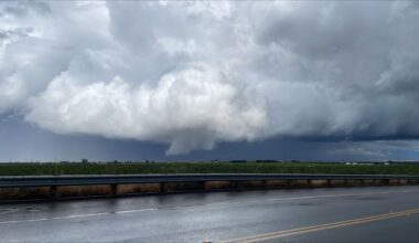 Possible tornado touches down near Biola, near Fresno, California, National Weather Service confirms