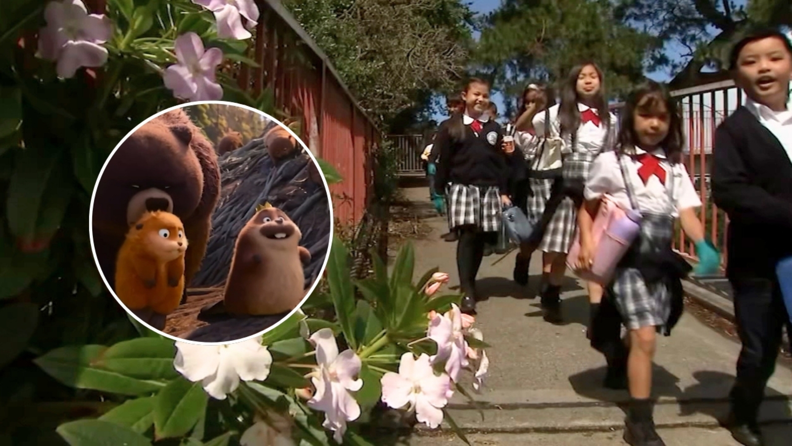 San Francisco school cleans up for Earth Day with inspiration from Pixar film 'Hoppers'
