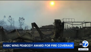 ABC7, along with ABC News, wins Peabody Award for coverage of Eaton, Palisades wildfires