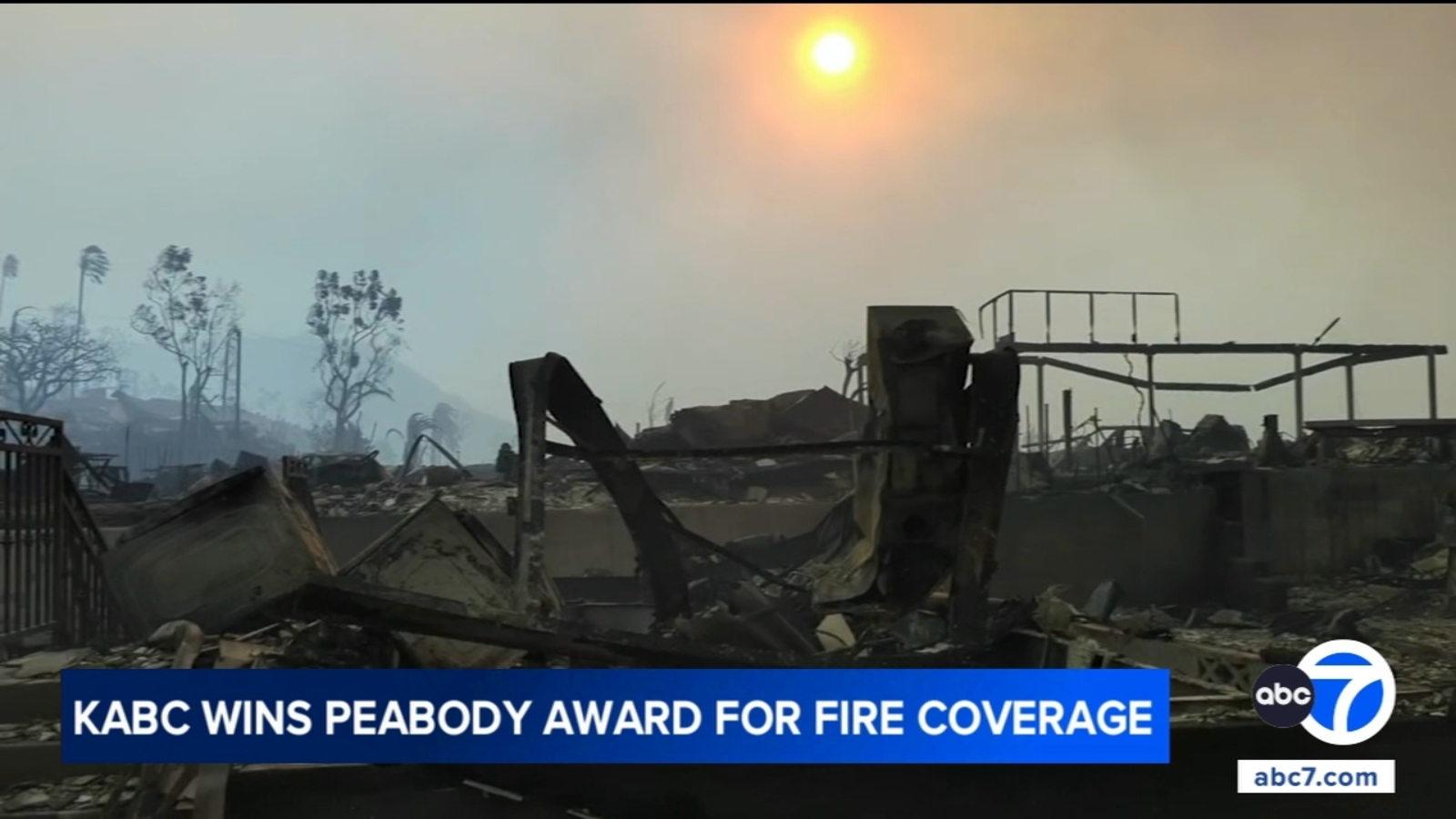 ABC7, along with ABC News, wins Peabody Award for coverage of Eaton, Palisades wildfires