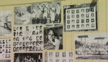 Heaton Elementary marks 100 years with campus-wide art installation