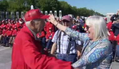 Central Valley Honor Flight offers joy alongside national memorials