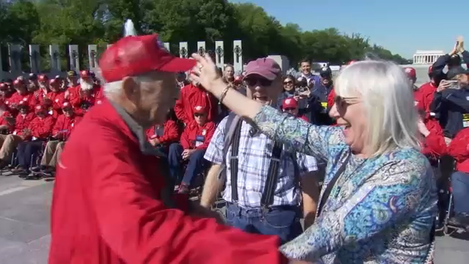 Central Valley Honor Flight offers joy alongside national memorials