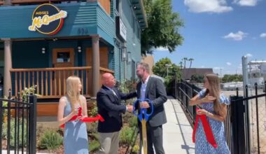 Ribbon-cutting for Moses McQueen's in Downtown Fresno
