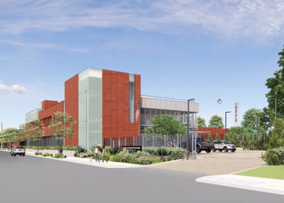 SFFD Training Campus Exterior Rendering