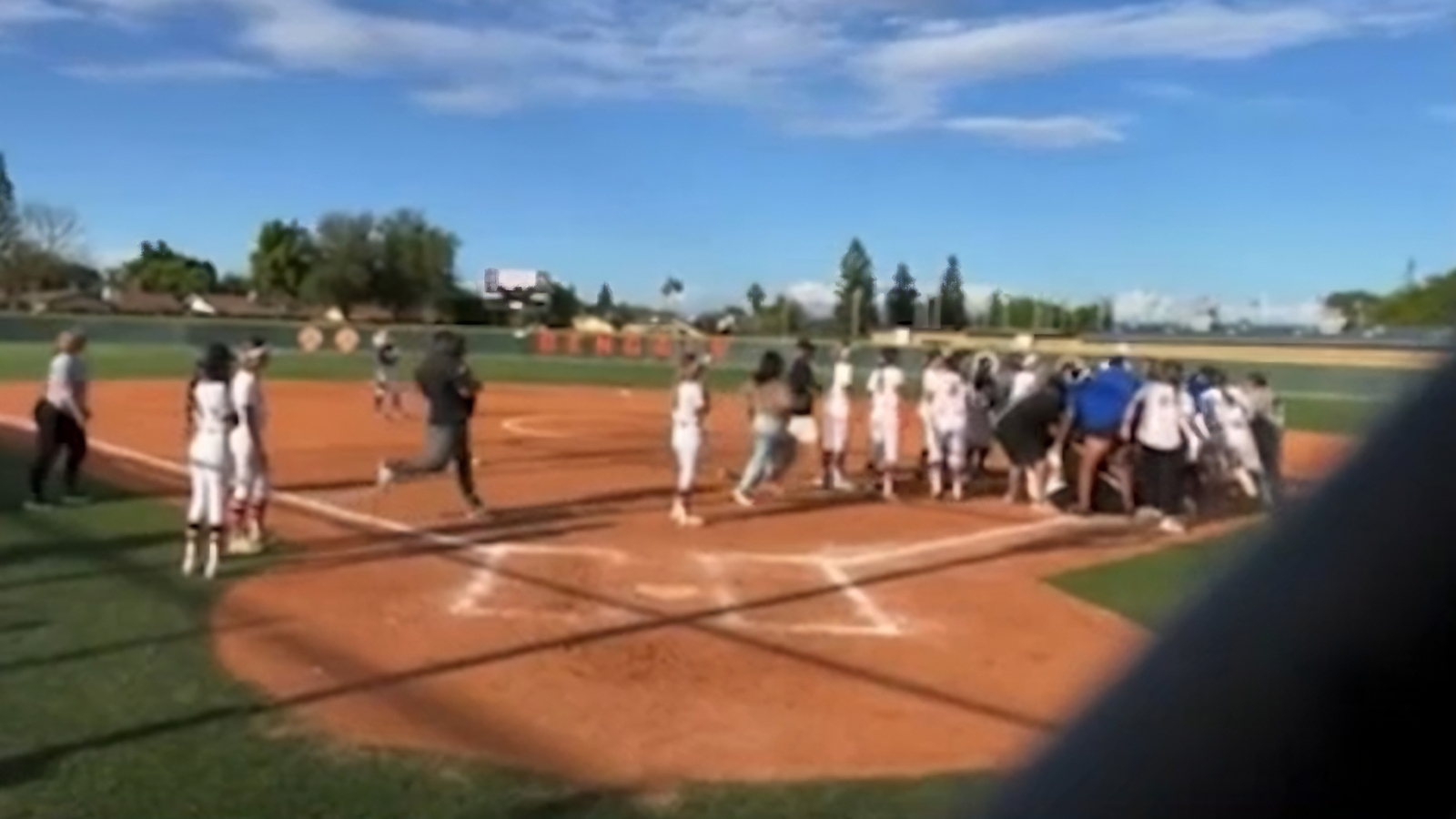 Brawl breaks out at softball game between Central East and Clovis High Schools