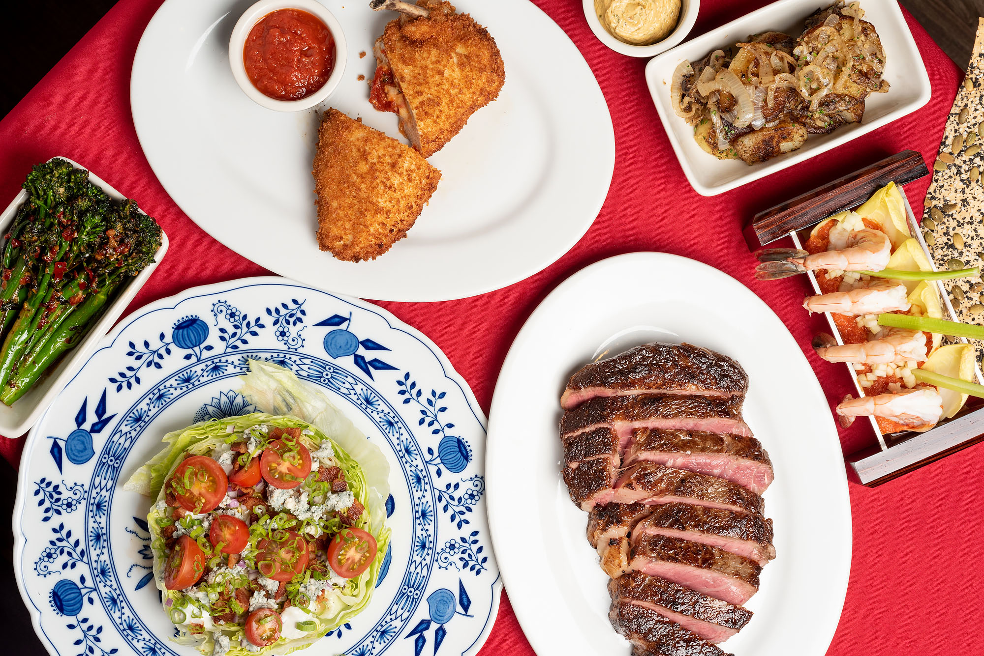 The spread at Dear John’s.