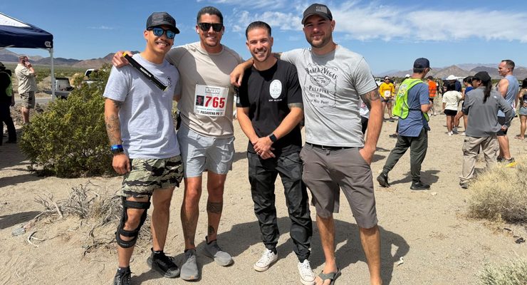 Pasadena Police Run Baker to Vegas Relay, Mourn Loss of LASD Deputy During Race – Pasadena Now