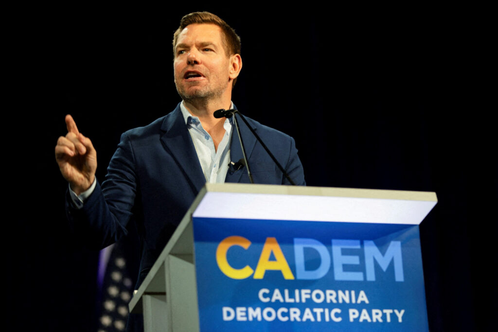 California's Swalwell denies assault allegations